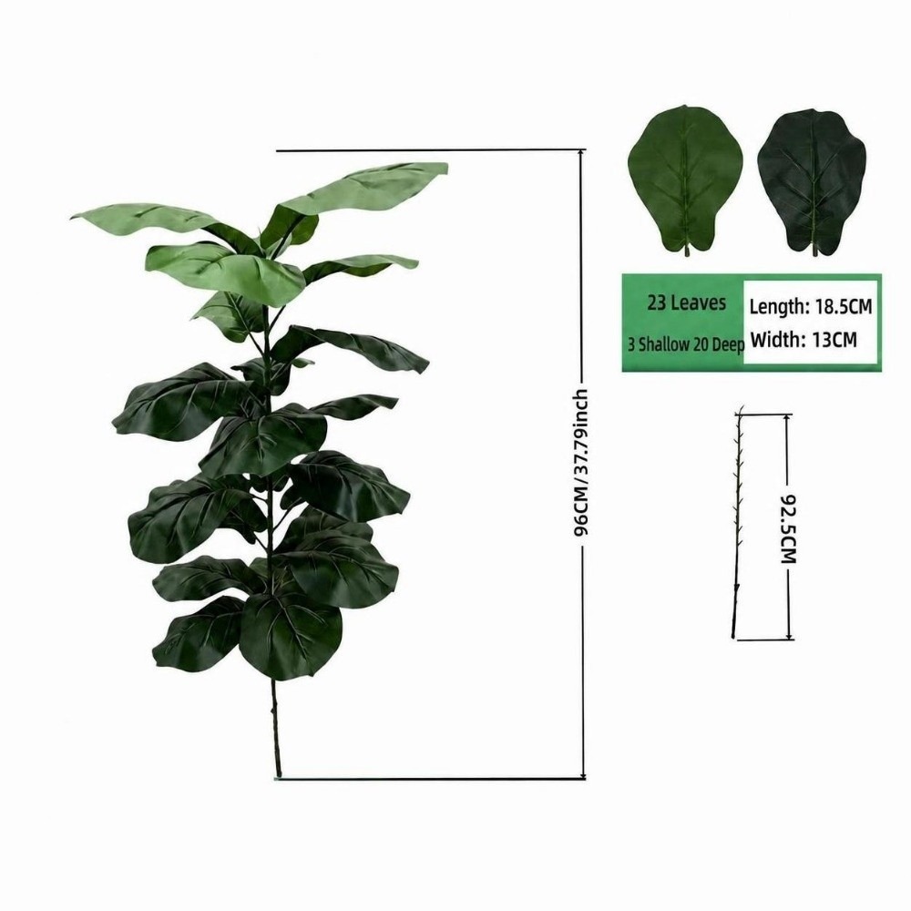 Ficus Lyrata Tree - 9/15/23 Yapay Ficus Lyrata Büyük Boy