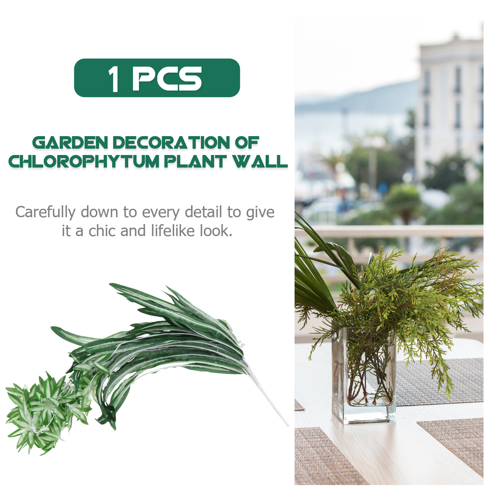 1 Adet Yapay Chlorophytum, Ger - Spider Plant Hanging incelemesi ve fiyatı