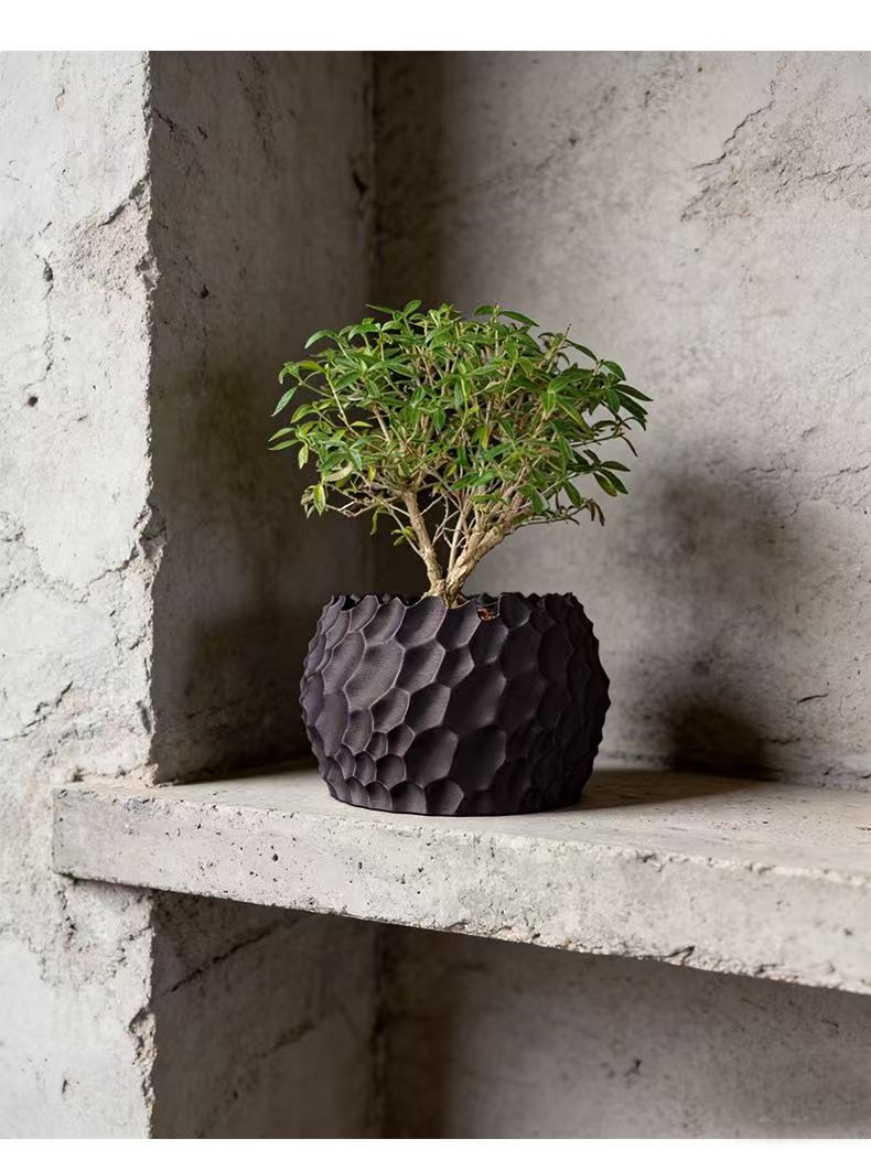 Dokulu Çiçek Saksısı Düzensiz  - Aloe Vera Pot incelemesi ve fiyatı