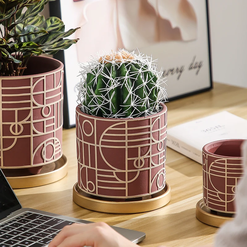 Basit Silindirik Seramik Saksı - Aloe Vera Pot incelemesi ve fiyatı