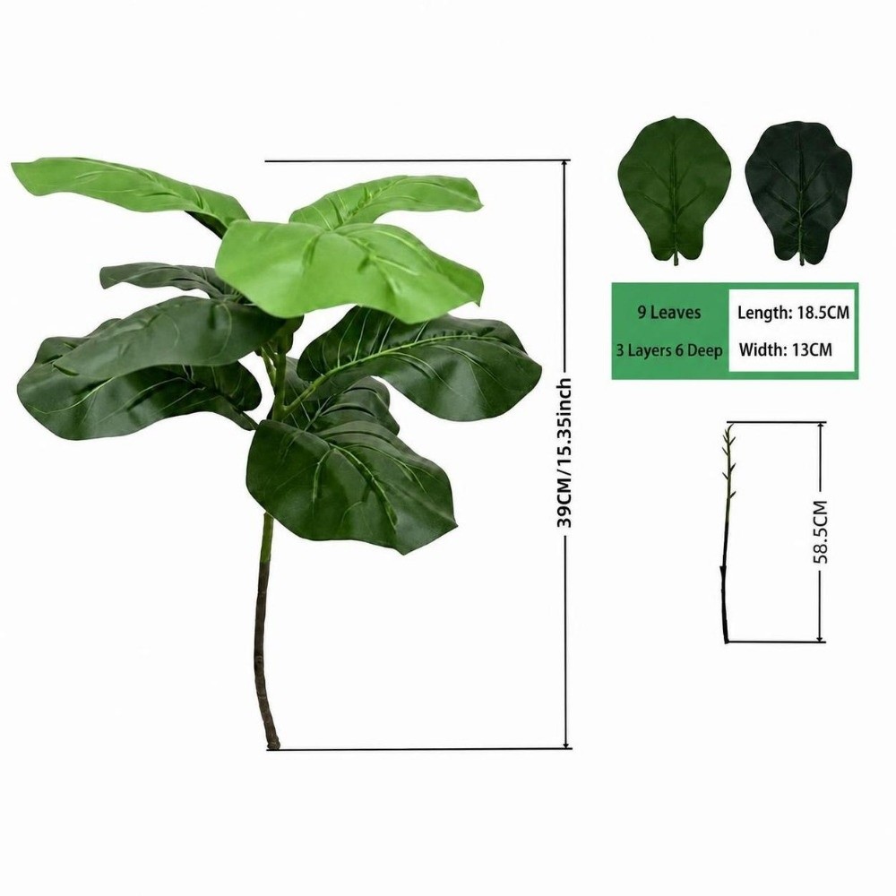 9/15/23 Yapay Ficus Lyrata Büy - Ficus Lyrata Tree incelemesi ve fiyatı