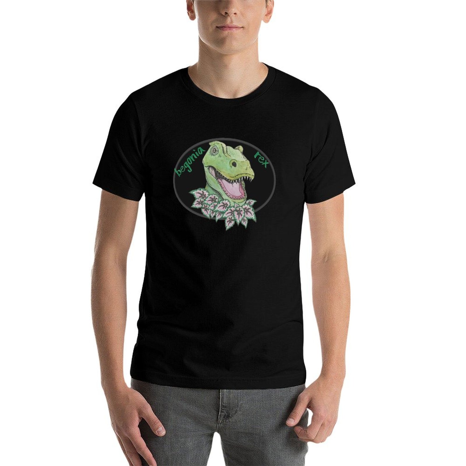 T rex begonia T-Shirt Günlük K - Begonia Rex incelemesi ve fiyatı